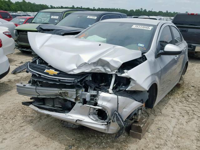 1G1JB5SH4J4104248 - 2018 CHEVROLET SONIC LS SILVER photo 2