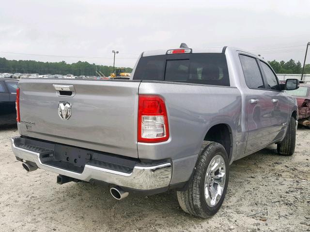 1C6RREFT9KN635548 - 2019 RAM 1500 BIG H SILVER photo 4