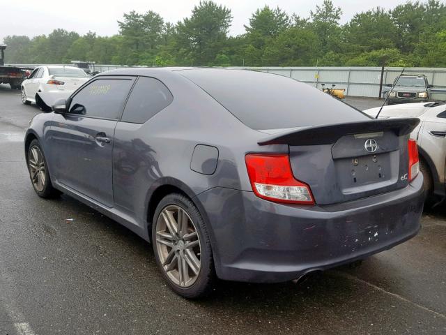 JTKJF5C74B3013420 - 2011 TOYOTA SCION TC GRAY photo 3