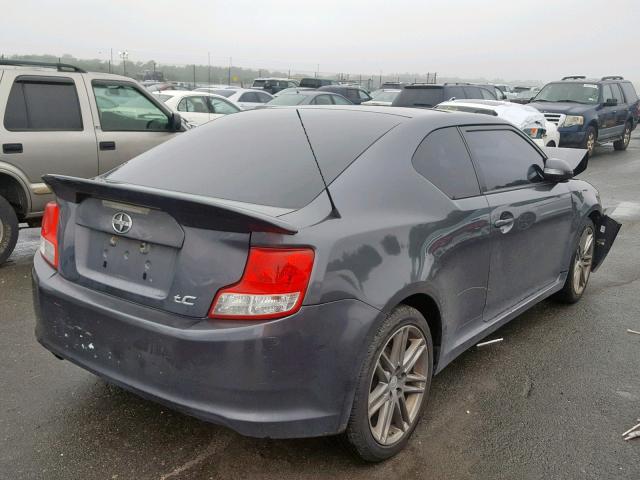 JTKJF5C74B3013420 - 2011 TOYOTA SCION TC GRAY photo 4