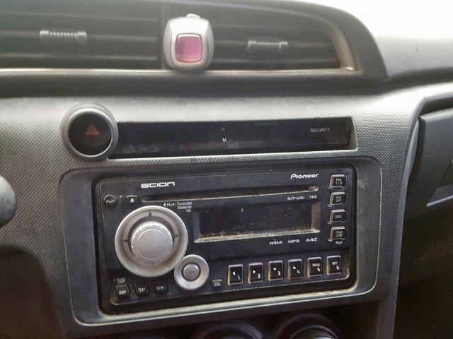 JTKJF5C74B3013420 - 2011 TOYOTA SCION TC GRAY photo 9