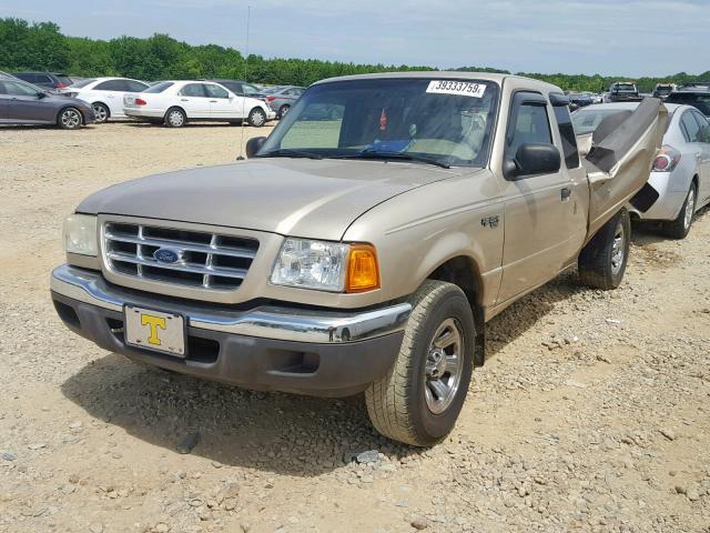 1FTYR44V32TA68834 - 2002 FORD RANGER SUP GOLD photo 2