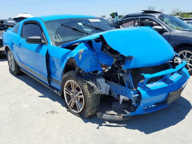 1ZVBP8AM6C5278586 - 2012 FORD MUSTANG BLUE photo 1