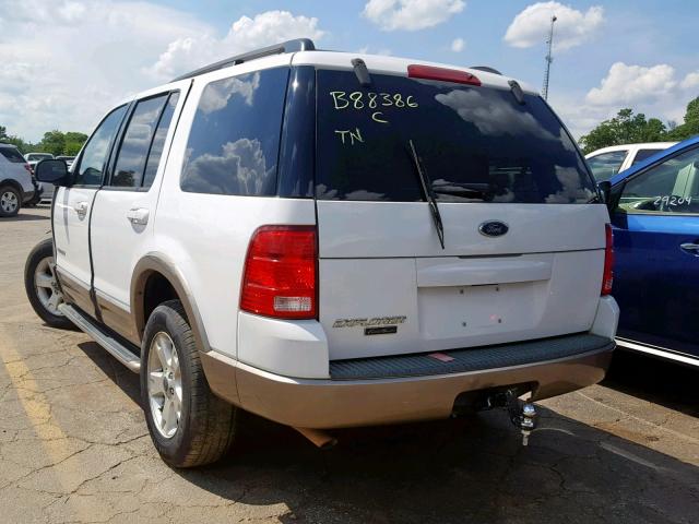 1FMZU64K34UB88386 - 2004 FORD EXPLORER E WHITE photo 3