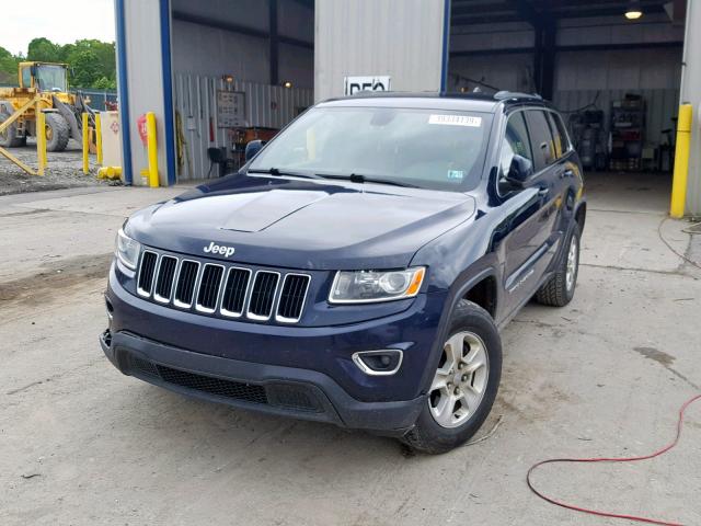 1C4RJFAG4EC384731 - 2014 JEEP GRAND CHER BLUE photo 2