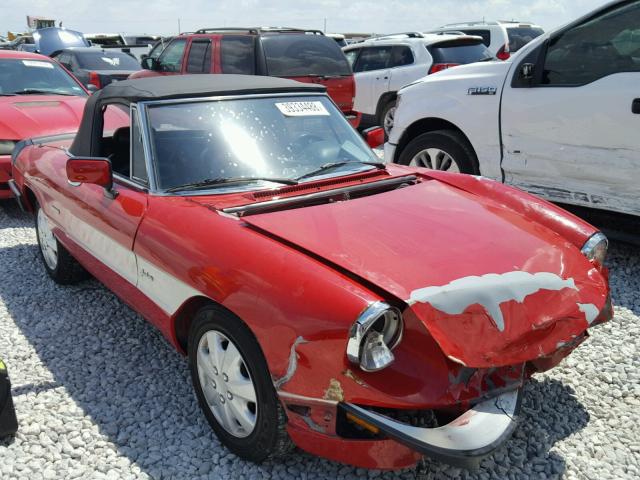 ZARBA564XJ1062388 - 1988 ALFA ROMEO SPIDER GRA RED photo 1