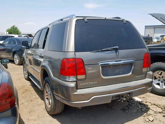 5LMEU78H73ZJ25664 - 2003 LINCOLN AVIATOR BROWN photo 3