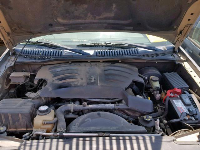 5LMEU78H73ZJ25664 - 2003 LINCOLN AVIATOR Qəhvəyi foto 7