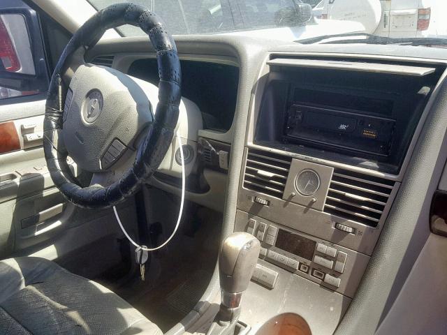 5LMEU78H73ZJ25664 - 2003 LINCOLN AVIATOR Qəhvəyi foto 9