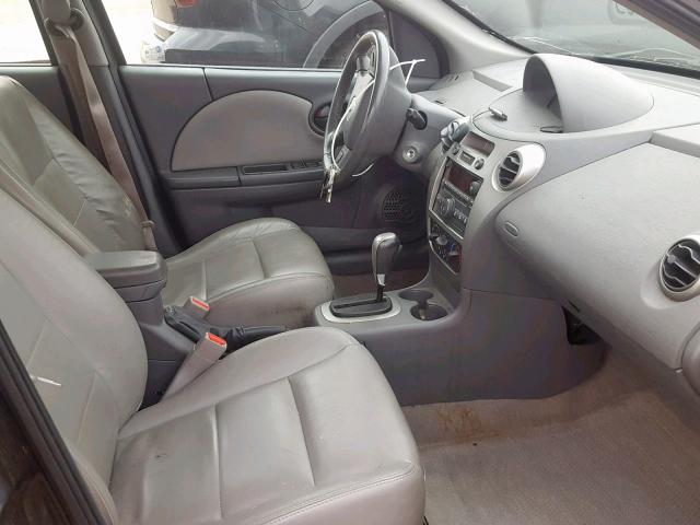 1G8AL55F16Z198169 - 2006 SATURN ION LEVEL GRAY photo 5