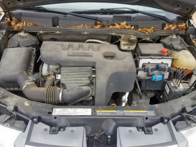 1G8AL55F16Z198169 - 2006 SATURN ION LEVEL GRAY photo 7