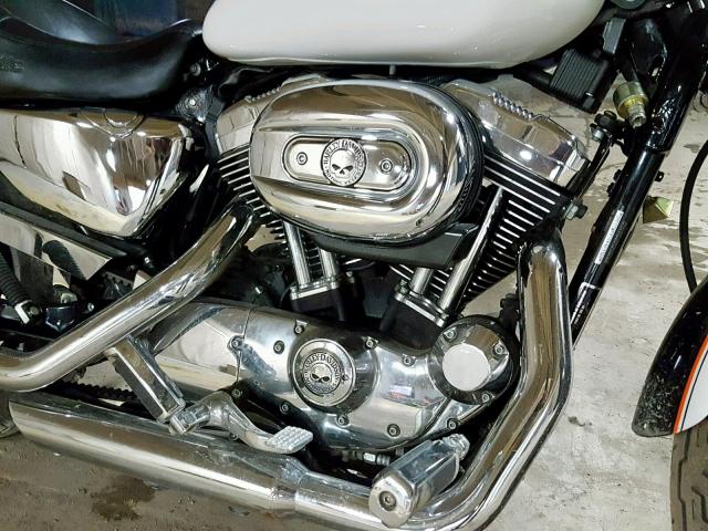 1HD1CWP416K463364 - 2006 HARLEY-DAVIDSON XL1200 L WHITE photo 7