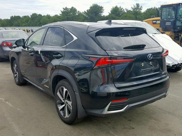 JTJBJRBZ0K2099039 - 2019 LEXUS NX 300H BLACK photo 3