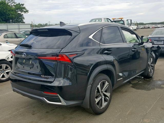 JTJBJRBZ0K2099039 - 2019 LEXUS NX 300H BLACK photo 4