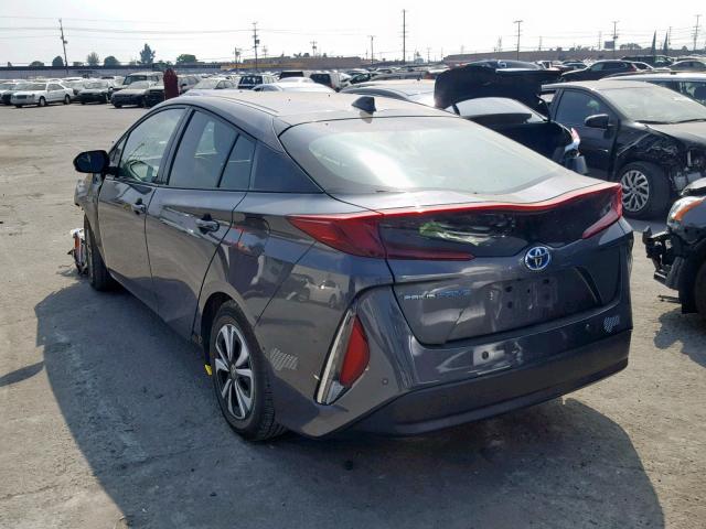 JTDKARFP0H3020581 - 2017 TOYOTA PRIUS PRIM 石墨色 照片 3