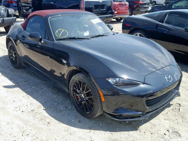 JM1NDAC72J0202350 - 2018 MAZDA MX-5 MIATA BLACK photo 1