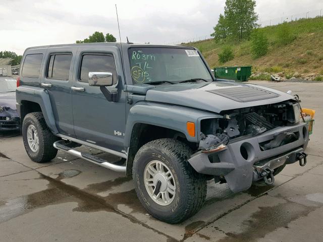 5GTDN136768140543 - 2006 HUMMER H3 BLUE photo 1