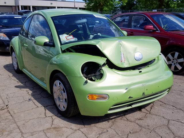 3VWBK21C73M433109 - 2003 VOLKSWAGEN NEW BEETLE მწვანე ფოტო 1