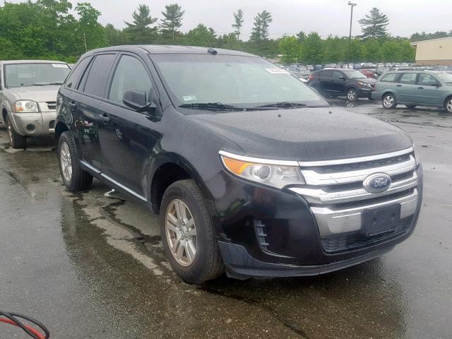 2FMDK3GC1BBB16964 - 2011 FORD EDGE SE BLACK photo 1