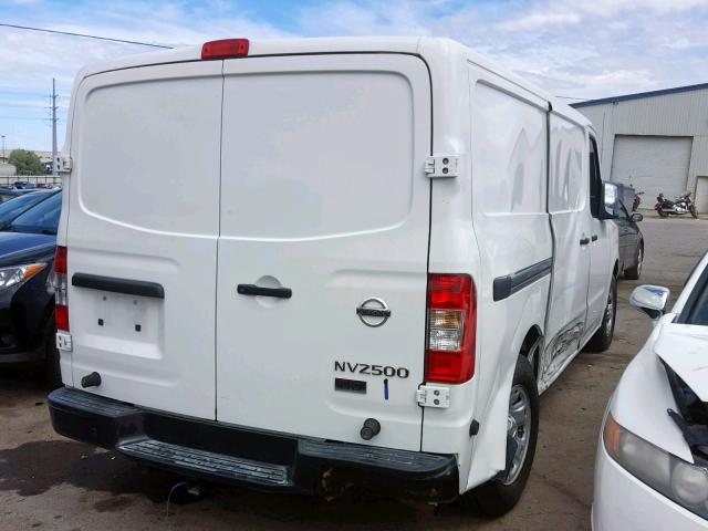 1N6AF0KX9FN801743 - 2015 NISSAN NV 2500 WHITE photo 4