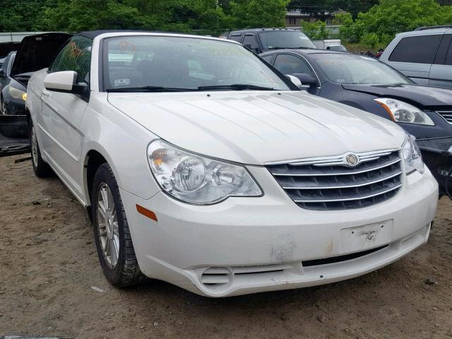 1C3LC55R78N264375 - 2008 CHRYSLER SEBRING TO WHITE photo 1