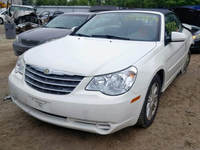 1C3LC55R78N264375 - 2008 CHRYSLER SEBRING TO WHITE photo 2