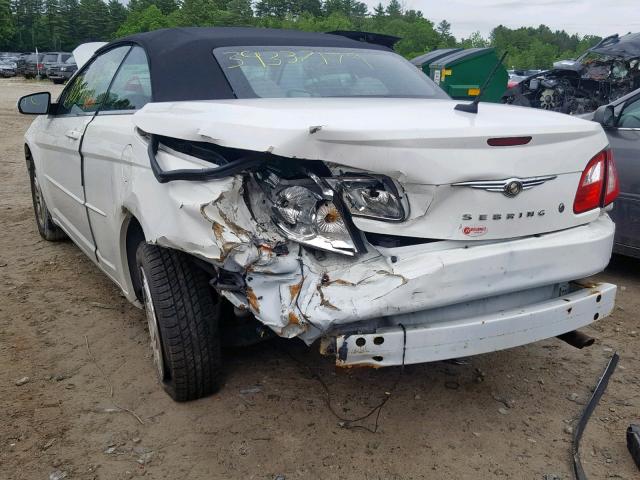 1C3LC55R78N264375 - 2008 CHRYSLER SEBRING TO WHITE photo 3