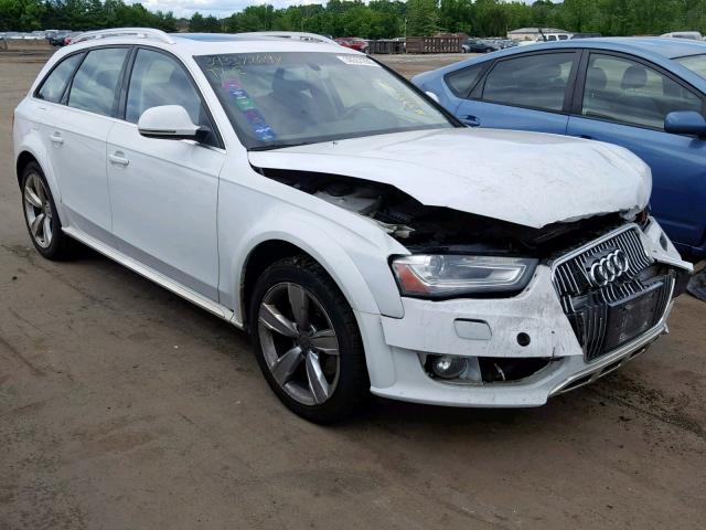 WA1UFAFLXDA237385 - 2013 AUDI A4 ALLROAD WHITE photo 1