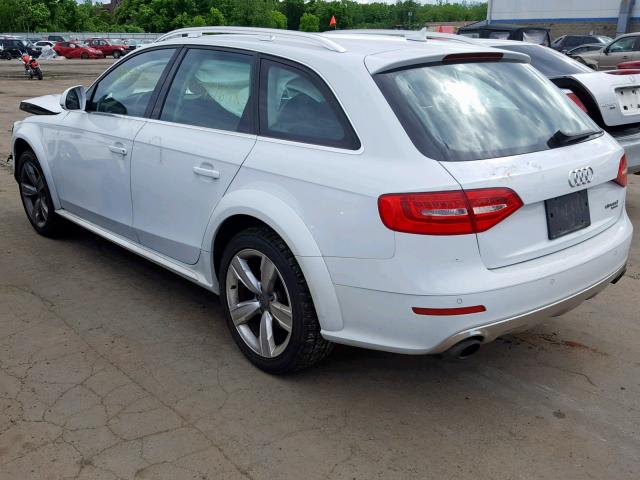 WA1UFAFLXDA237385 - 2013 AUDI A4 ALLROAD WHITE photo 3