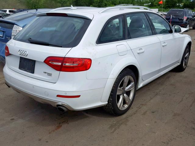 WA1UFAFLXDA237385 - 2013 AUDI A4 ALLROAD WHITE photo 4