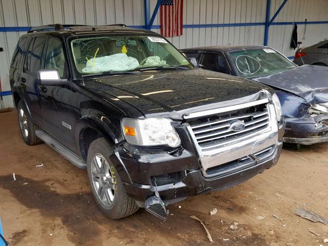 1FMEU75EX8UA41940 - 2008 FORD EXPLORER L BLACK photo 1