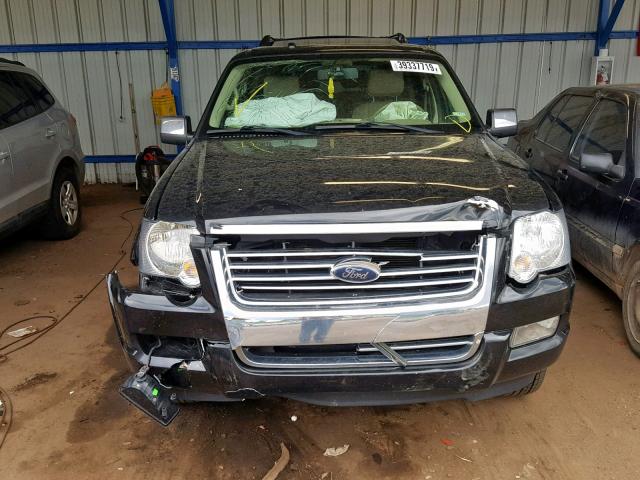 1FMEU75EX8UA41940 - 2008 FORD EXPLORER L BLACK photo 9