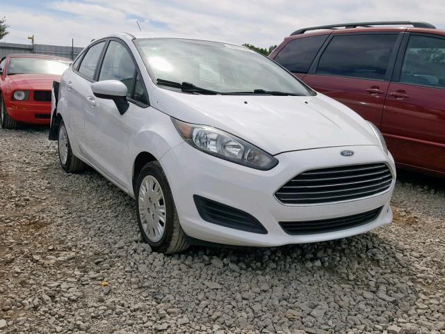 3FADP4AJ7EM182821 - 2014 FORD FIESTA S WHITE photo 1