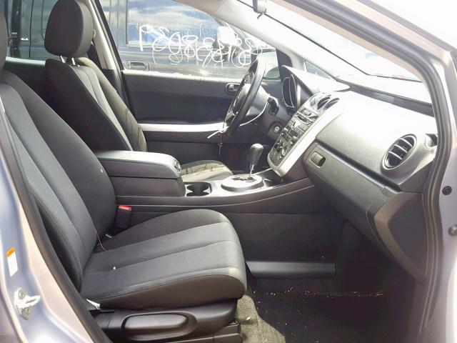 JM3ER29L080208791 - 2008 MAZDA CX-7 SILVER photo 5