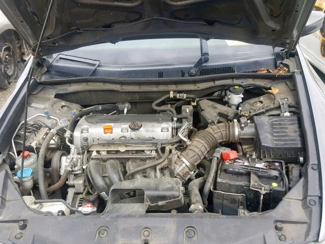 1HGCP2F48BA107620 - 2011 HONDA ACCORD LXP GRAY photo 7