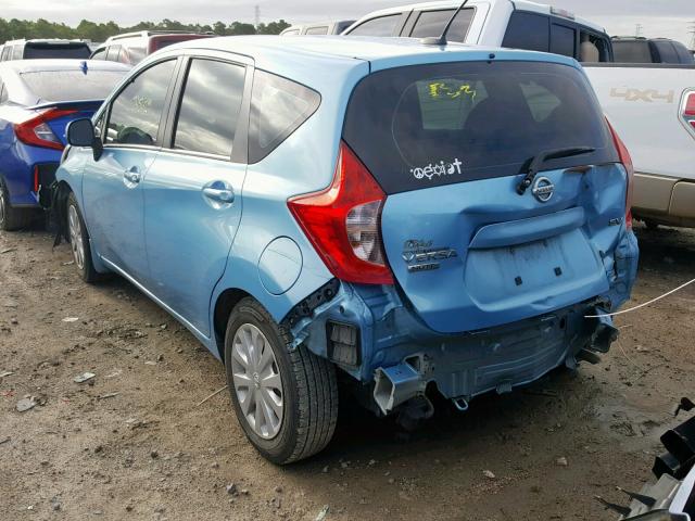 3N1CE2CP9EL371321 - 2014 NISSAN VERSA NOTE BLUE photo 3