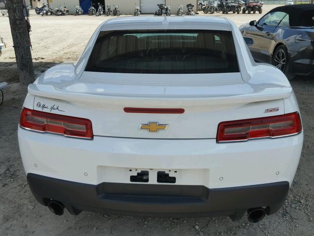 2G1FK1EJ2F9302506 - 2015 CHEVROLET CAMARO 2SS WHITE photo 10