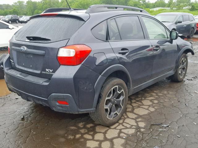 JF2GPACC9D2897773 - 2013 SUBARU XV CROSSTR GRAY photo 4