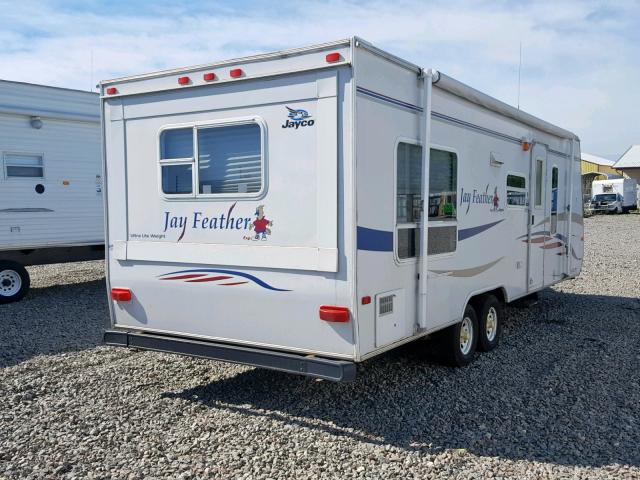 1UJBJ02M971J40302 - 2007 FEATHERLITE MFG INC TRAILER WHITE photo 4