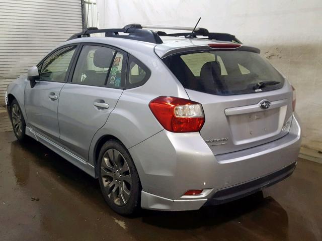 JF1GPAL62D1873724 - 2013 SUBARU IMPREZA SP SILVER photo 3