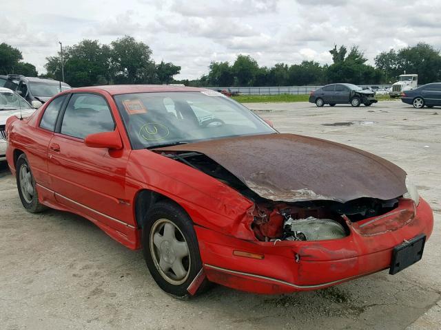 2G1WW12M5V9251598 - 1997 CHEVROLET MONTE CARL RED photo 1