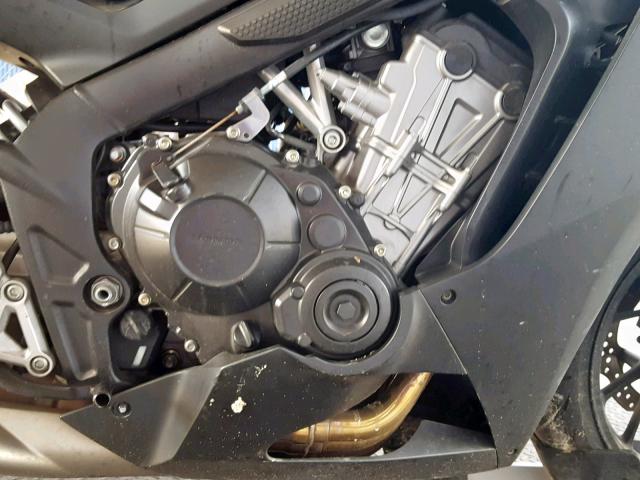 MLHRC7405E5000133 - 2014 HONDA CBR650 F BLACK photo 7