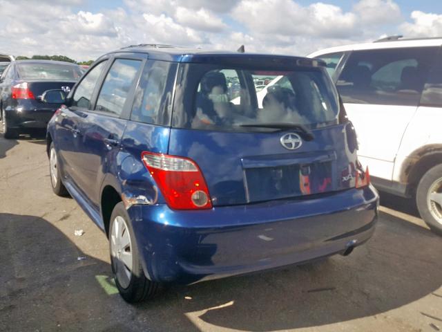 JTKKT624865002716 - 2006 TOYOTA SCION XA BLUE photo 3