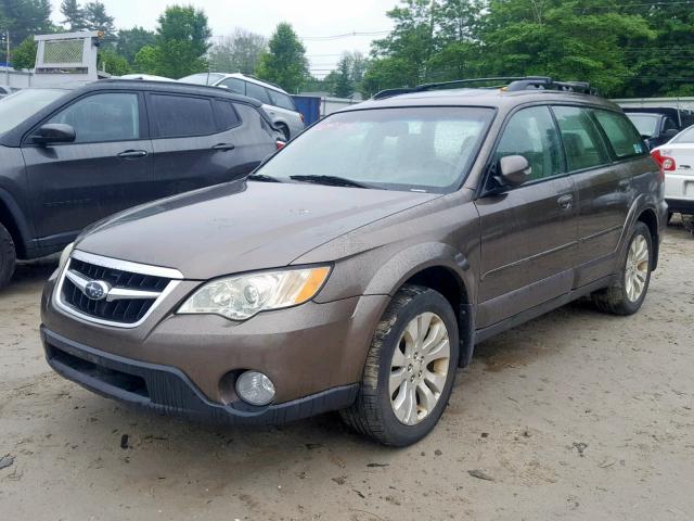 4S4BP86C284344174 - 2008 SUBARU OUTBACK 3. BROWN photo 2