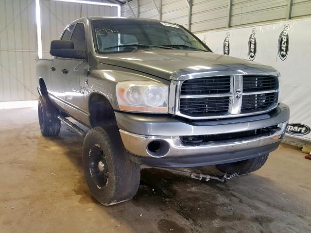 1D7KS28C86J117329 - 2006 DODGE RAM 2500 S GRAY photo 1