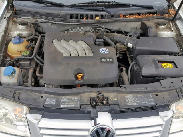 3VWSA29M7YM108757 - 2000 VOLKSWAGEN JETTA GLS SILVER photo 7