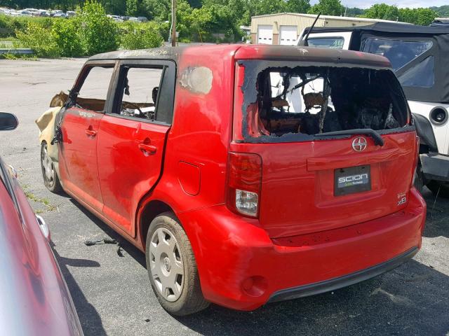 JTLZE4FEXDJ031764 - 2013 TOYOTA SCION XB 红色 照片 3