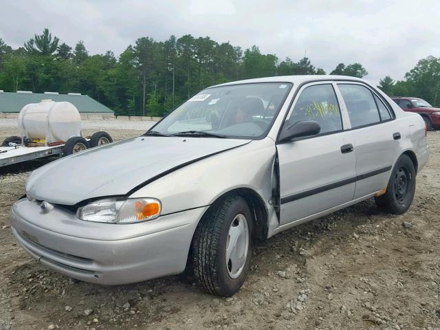 1Y1SK52832Z403886 - 2002 CHEVROLET GEO PRIZM SILVER photo 2