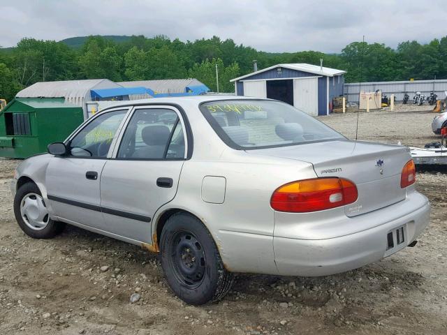 1Y1SK52832Z403886 - 2002 CHEVROLET GEO PRIZM SILVER photo 3