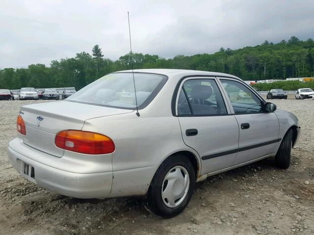 1Y1SK52832Z403886 - 2002 CHEVROLET GEO PRIZM SILVER photo 4